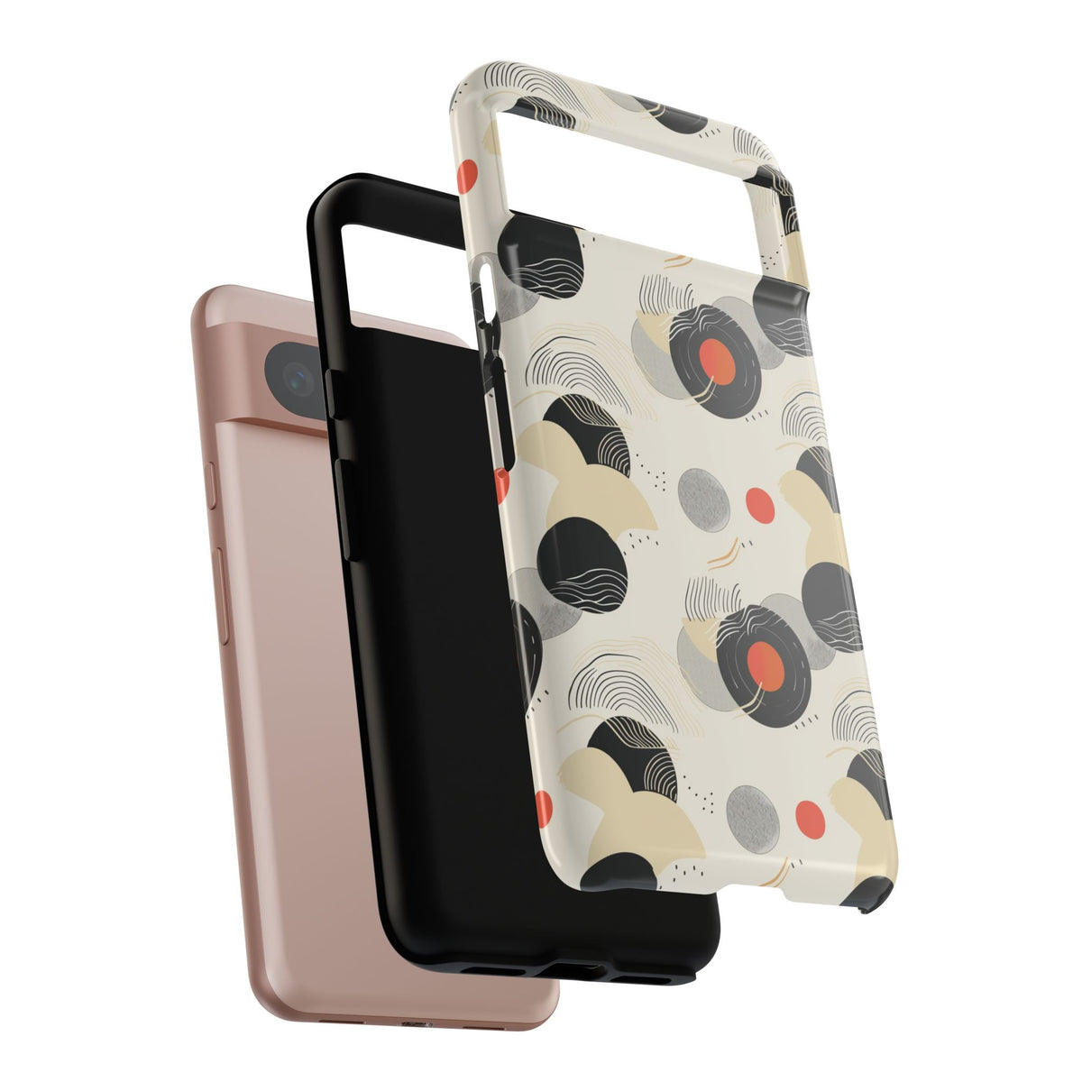 Japanese Pattern Phone Case – Elegant & Timeless Design for Your Phone 076