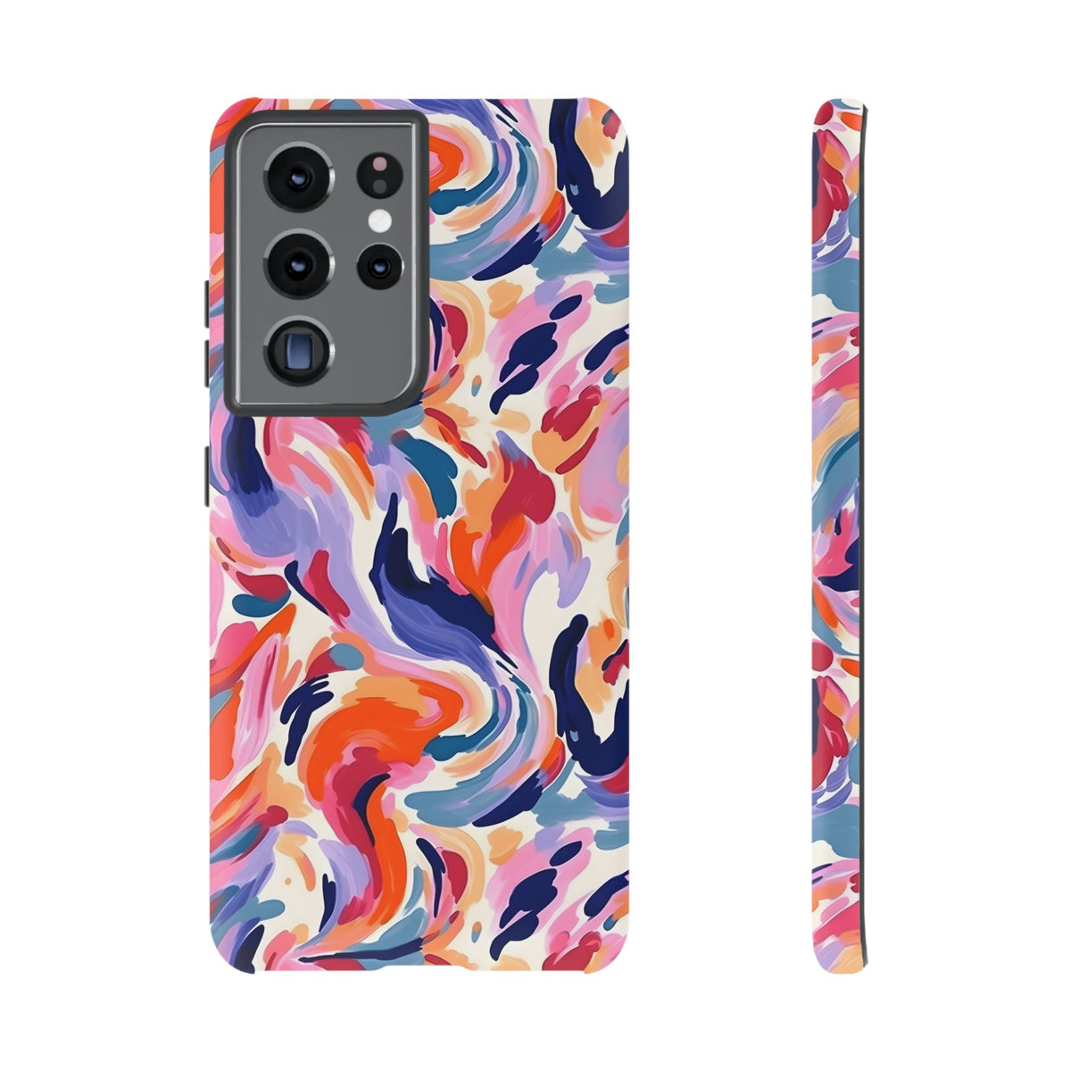 Abstract Painting Design Phone Case – Modern Art-Inspired Phone Cover 3