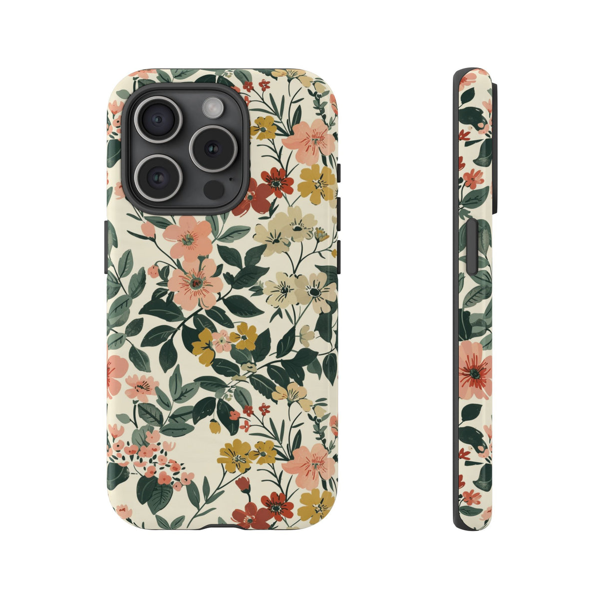 Flower-Themed Phone Case – Elegant Protection with a Floral Twist