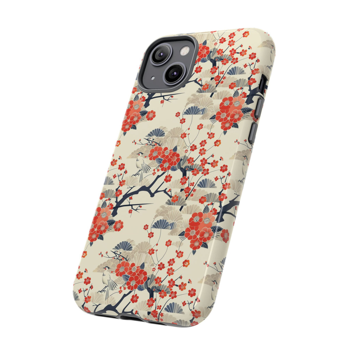 Japanese Pattern Phone Case – Elegant & Timeless Design for Your Phone 031