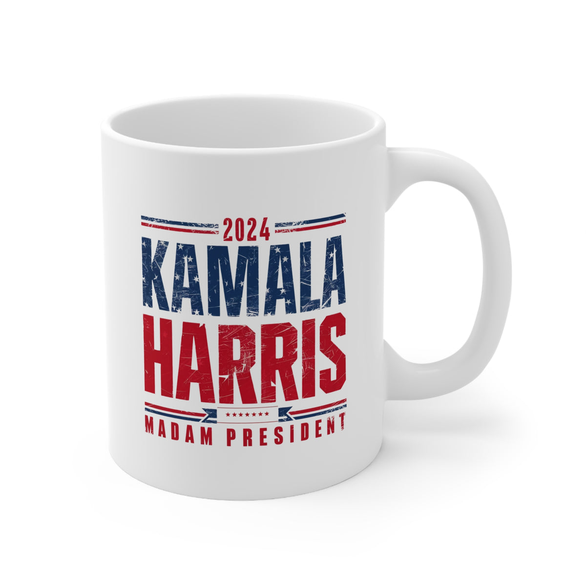 Kamala Harris Ceramic Coffee Cups, 11oz