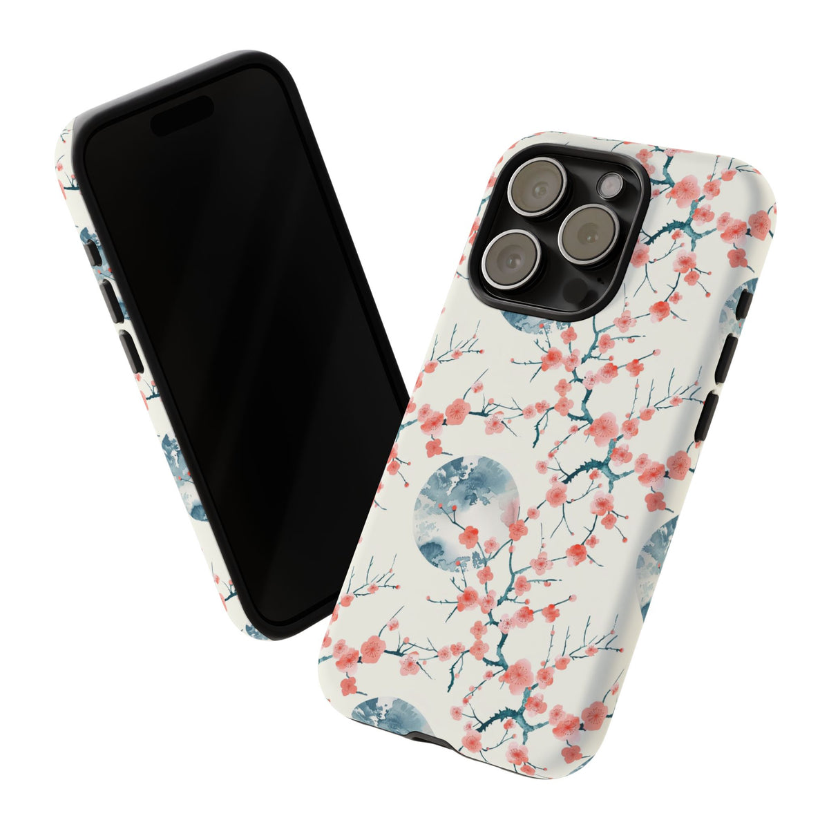 Japanese Pattern Phone Case – Elegant & Timeless Design for Your Phone 081