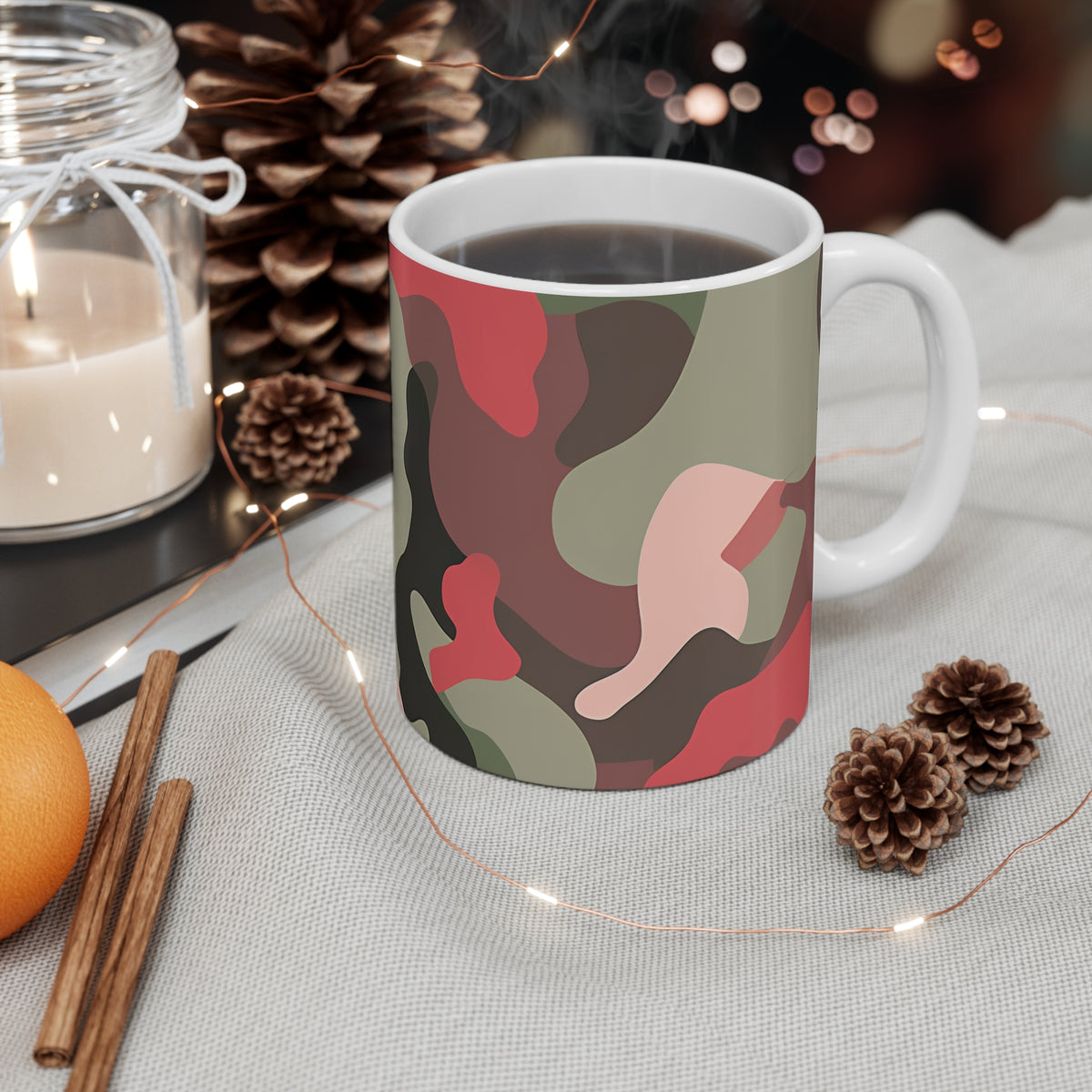 All-Over Camouflage Pattern Coffee Mug 201