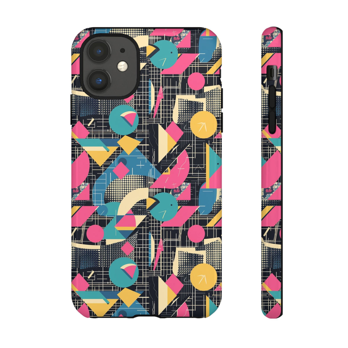 Retro 80s Seamless Phone Case – Vintage Style Meets Modern Protection 266