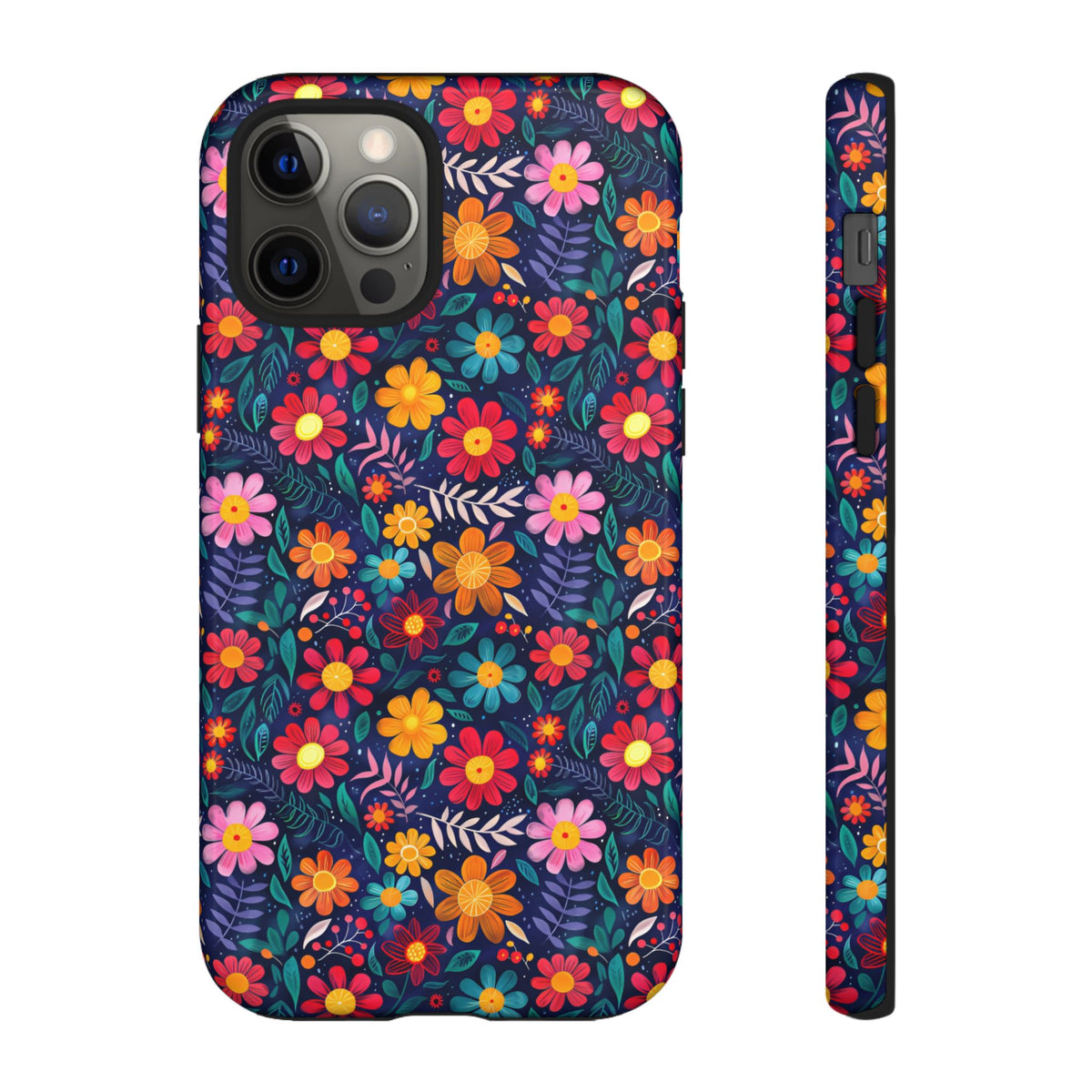 Frida Kahlo's Flower Phone Case – Artistic Elegance for Your Phone 4