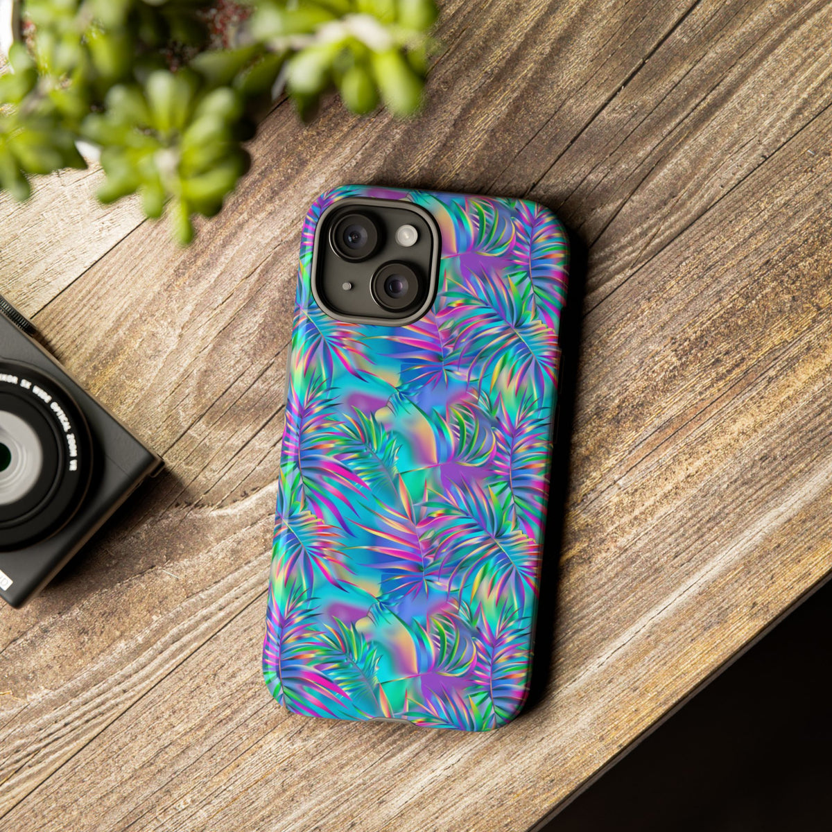 Jungle Pattern Phone Case – Exotic & Lush Design for Your Phone 339