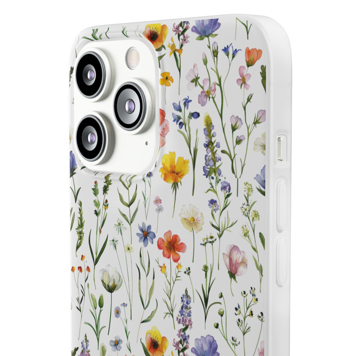 Wildflowers Pattern Phone Case – Embrace Nature with Every Call