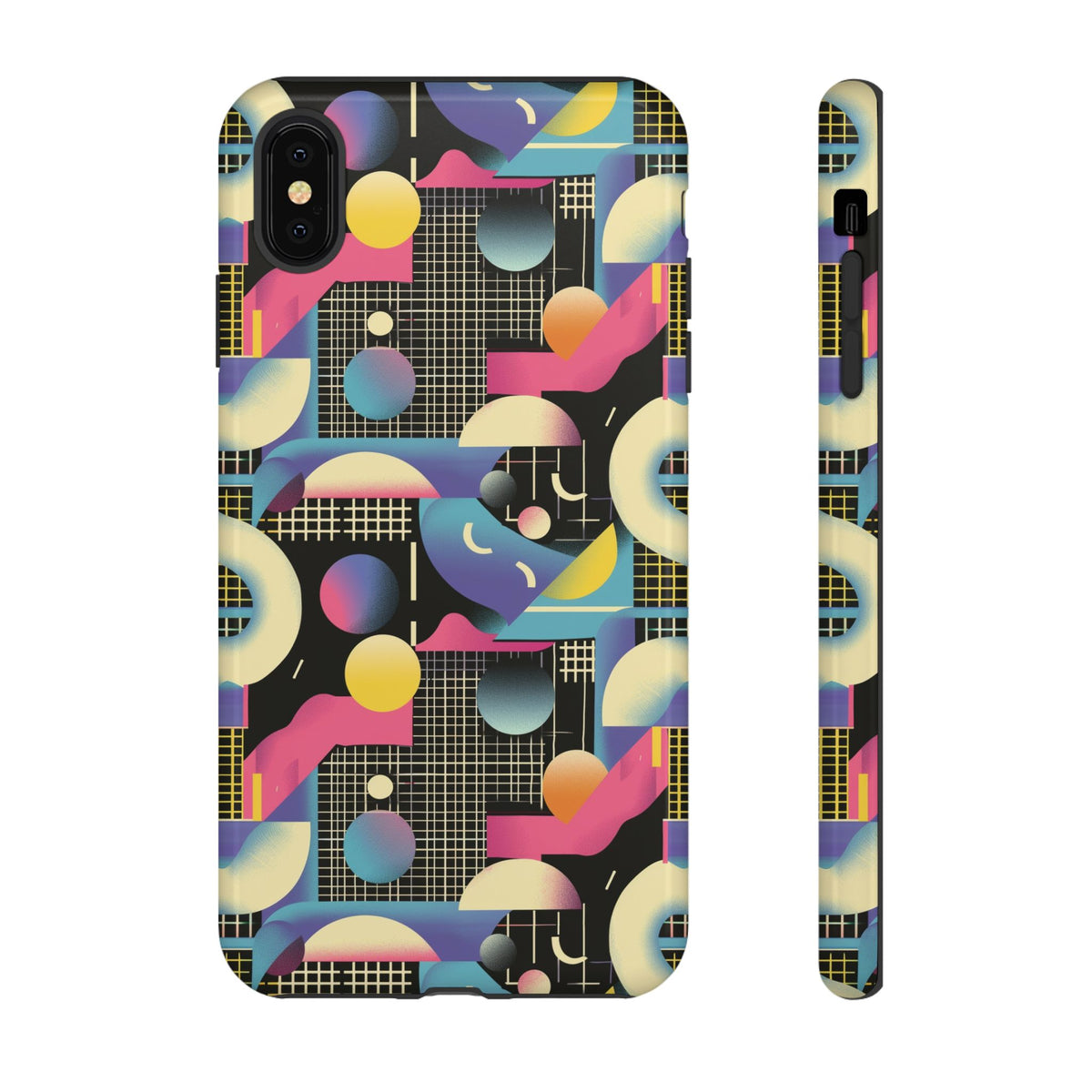 Retro 80s Seamless Phone Case – Vintage Style Meets Modern Protection 227