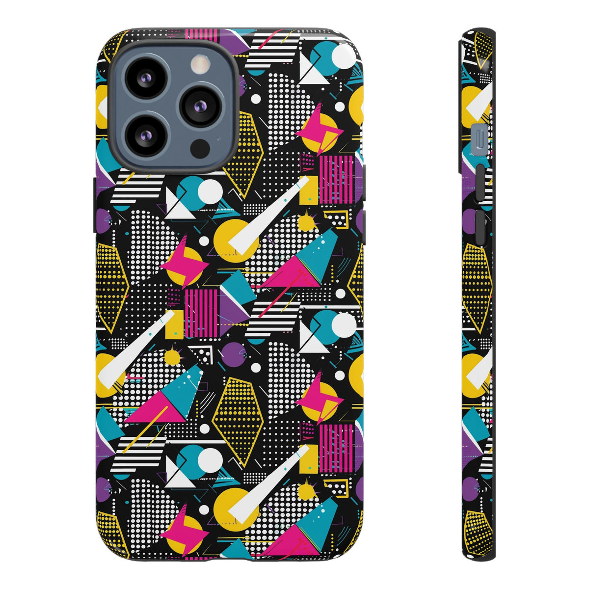 Retro 80s Seamless Phone Case – Vintage Style Meets Modern Protection 173