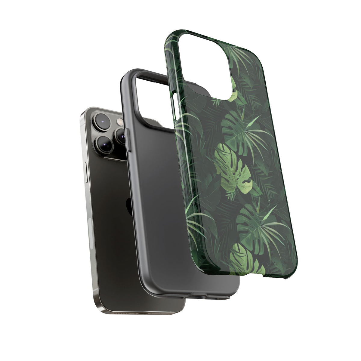 Jungle Pattern Phone Case – Exotic & Lush Design for Your Phone 335