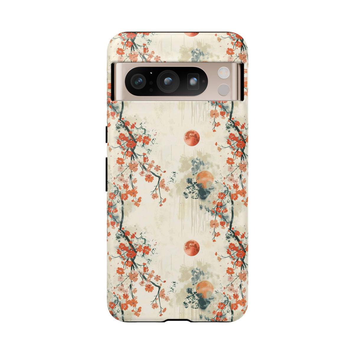 Japanese Pattern Phone Case – Elegant & Timeless Design for Your Phone 075