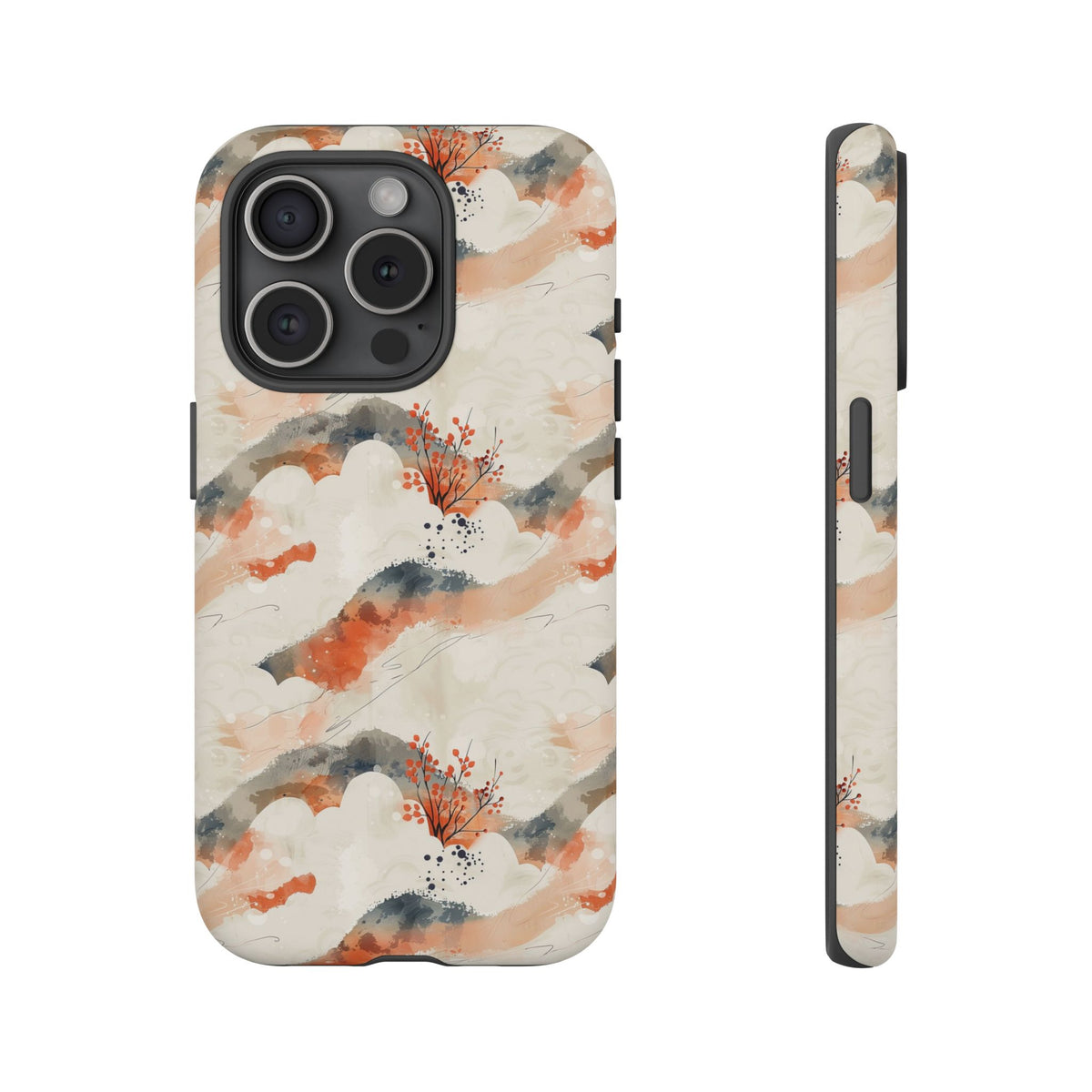 Japanese Pattern Phone Case – Elegant & Timeless Design for Your Phone 017