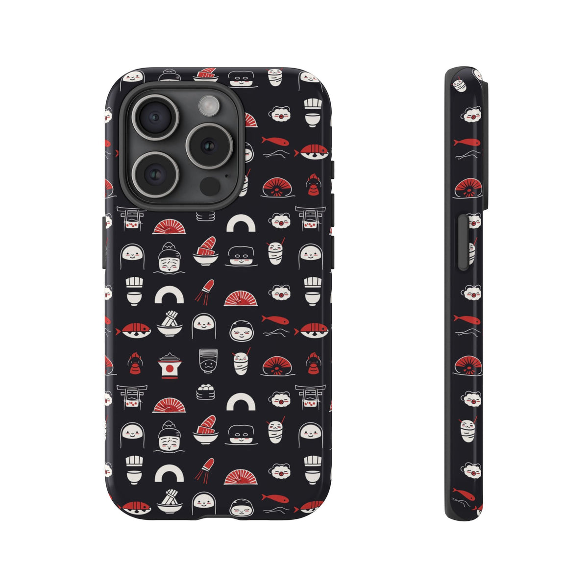 Japanese Pattern Phone Case – Elegant & Timeless Design for Your Phone 456