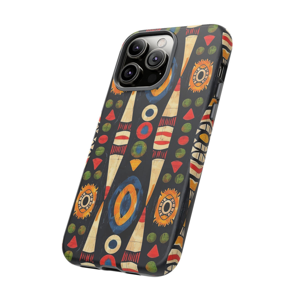 Stylish African Pattern Phone Case – Unique and Vibrant Protection 165