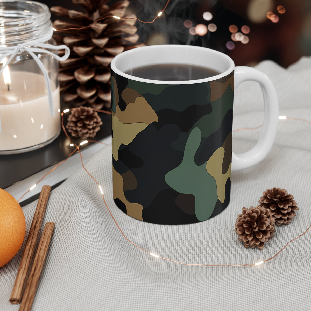 All-Over Camouflage Pattern Coffee Mug 233