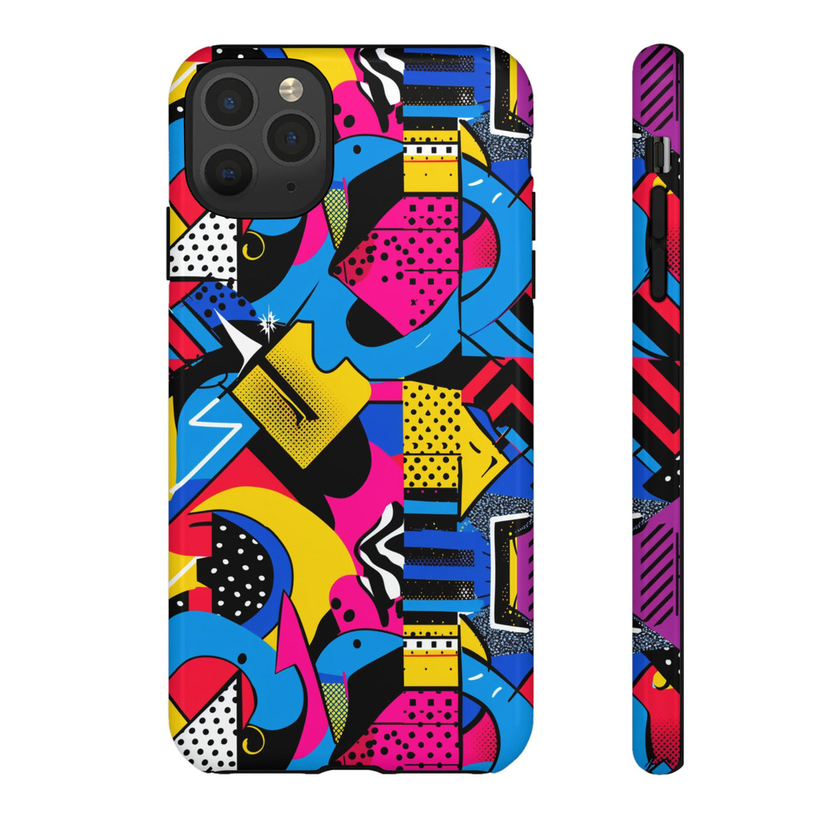 Retro 80s Seamless Phone Case – Vintage Style Meets Modern Protection