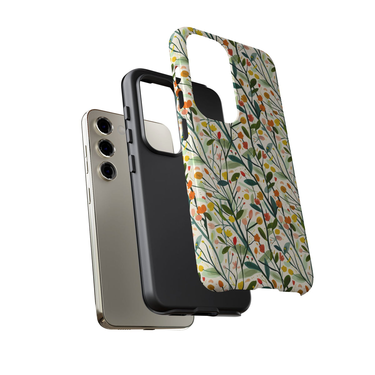 Spring Pattern Phone Case – Fresh & Vibrant Design for Your Phone 598