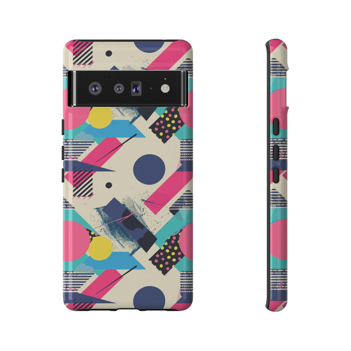 Retro 80s Seamless Phone Case – Vintage Style Meets Modern Protection 089