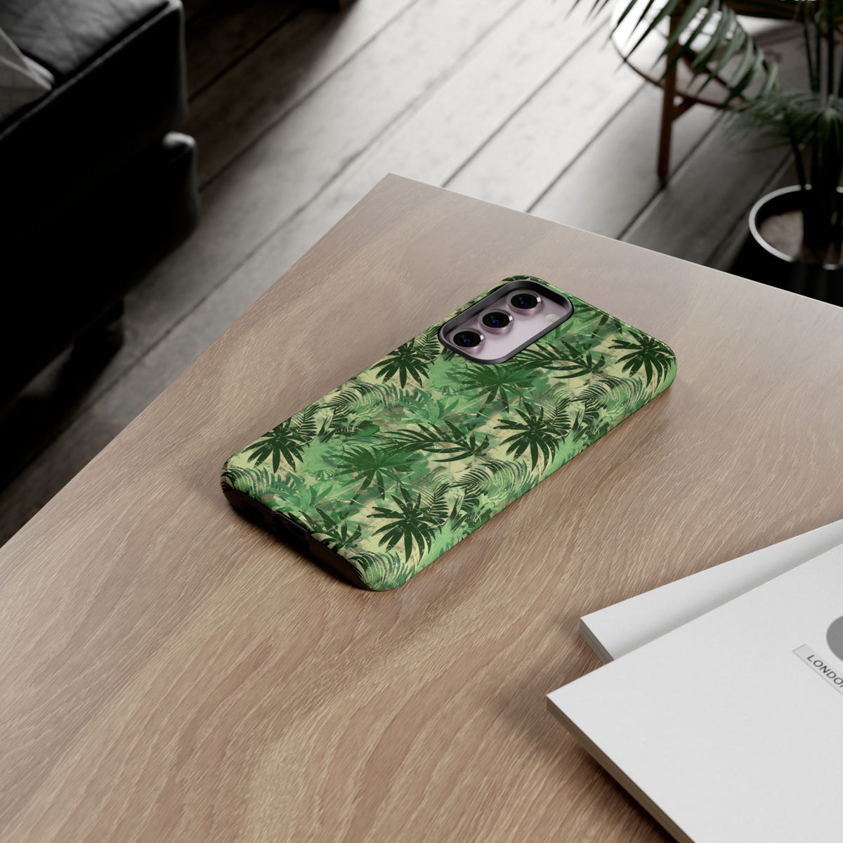 Jungle Pattern Phone Case – Exotic & Lush Design for Your Phone 336