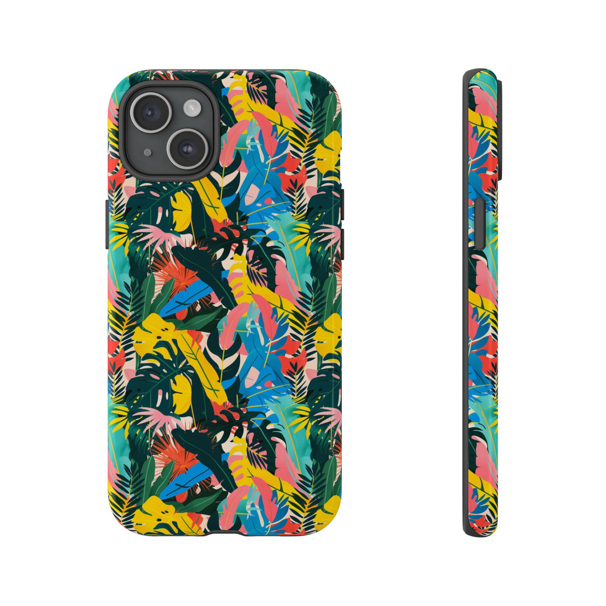 Jungle Pattern Phone Case – Exotic & Lush Design for Your Phone 346