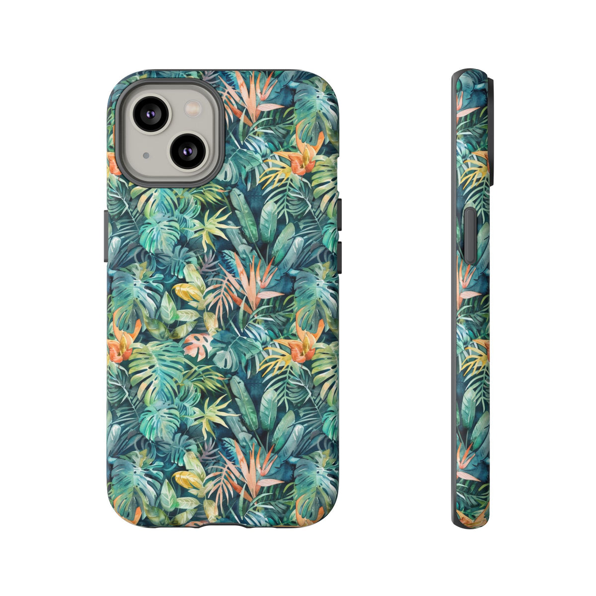 Jungle Pattern Phone Case – Exotic & Lush Design for Your Phone 333