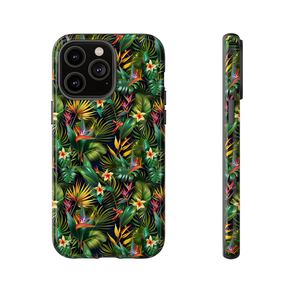 Jungle Pattern Phone Case – Exotic & Lush Design for Your Phone 348