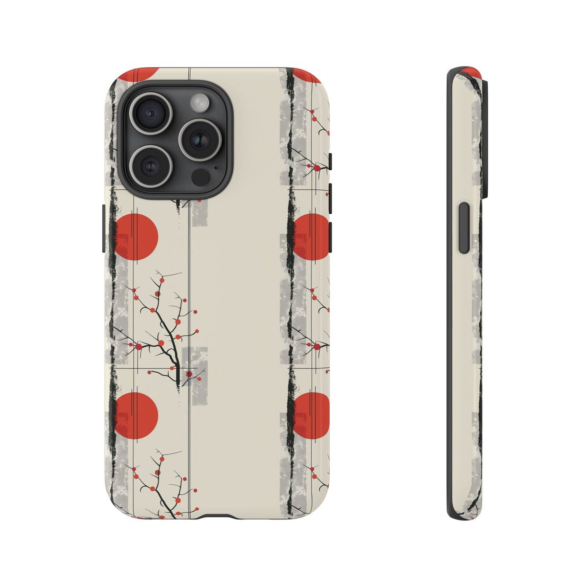 Japanese Pattern Phone Case – Elegant & Timeless Design for Your Phone 004