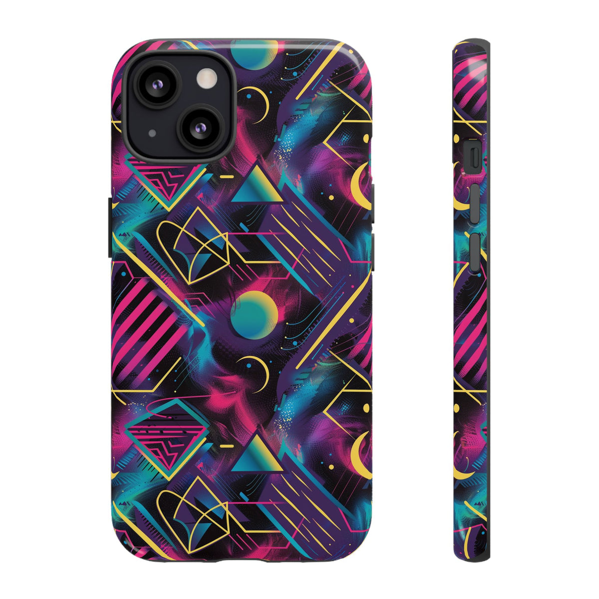 Retro 80s Seamless Phone Case – Vintage Style Meets Modern Protection 076