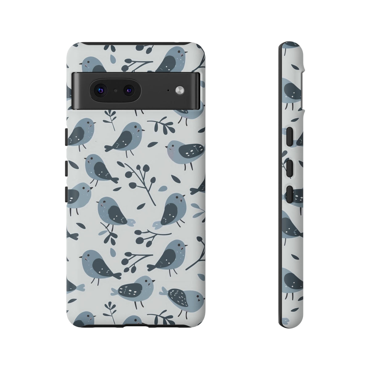 Birds Seamless Pattern Phone Case – Elegant and Timeless Avian Design 10