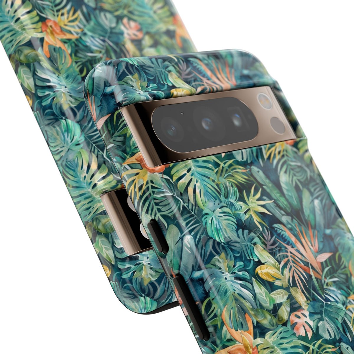 Jungle Pattern Phone Case – Exotic & Lush Design for Your Phone 333