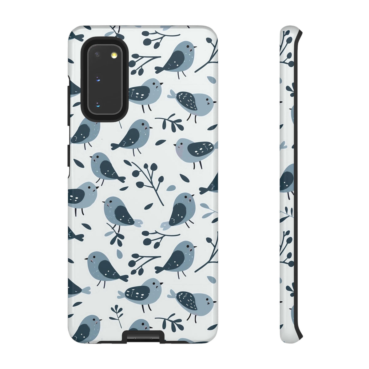 Birds Seamless Pattern Phone Case – Elegant and Timeless Avian Design 10