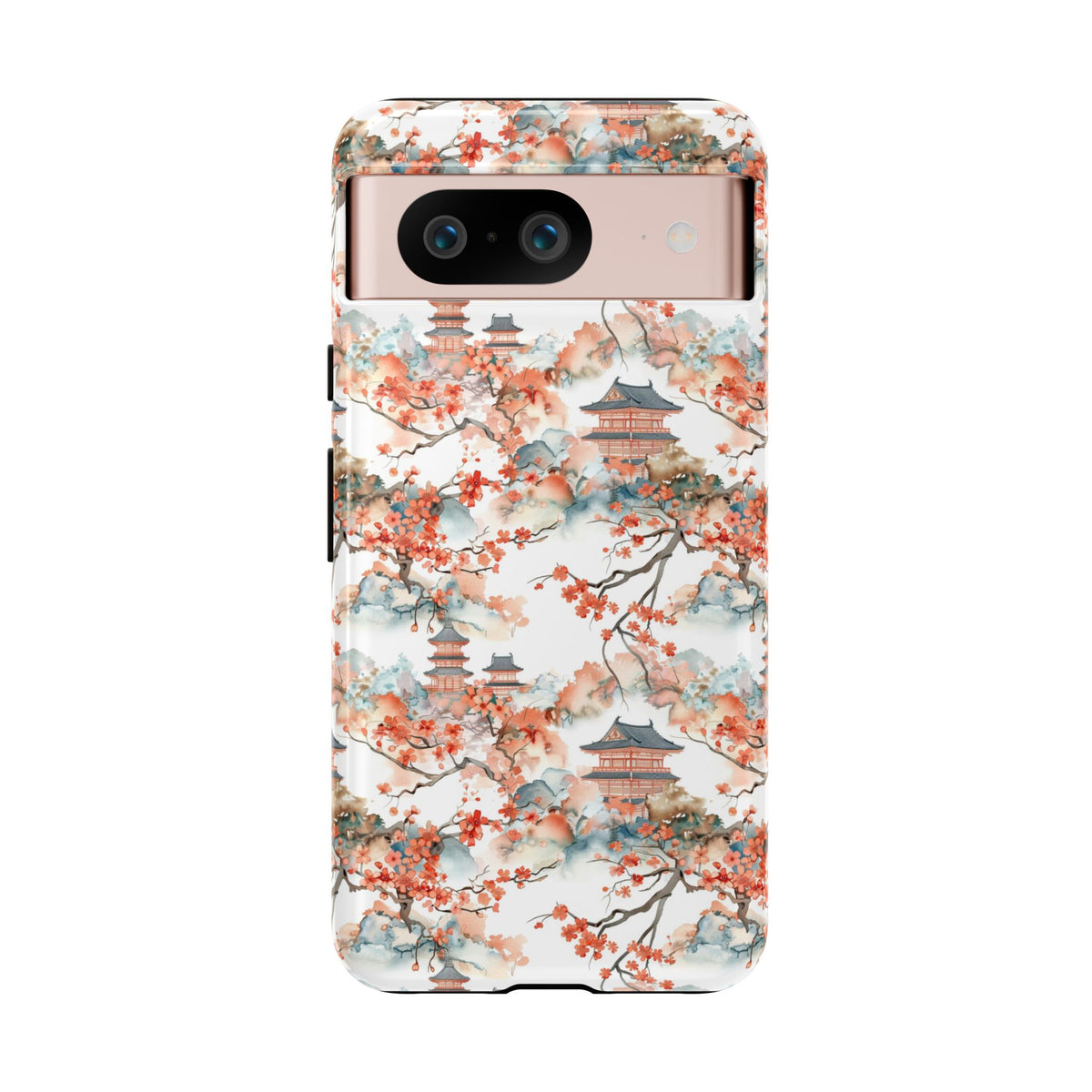 Japanese Pattern Phone Case – Elegant & Timeless Design for Your Phone 019