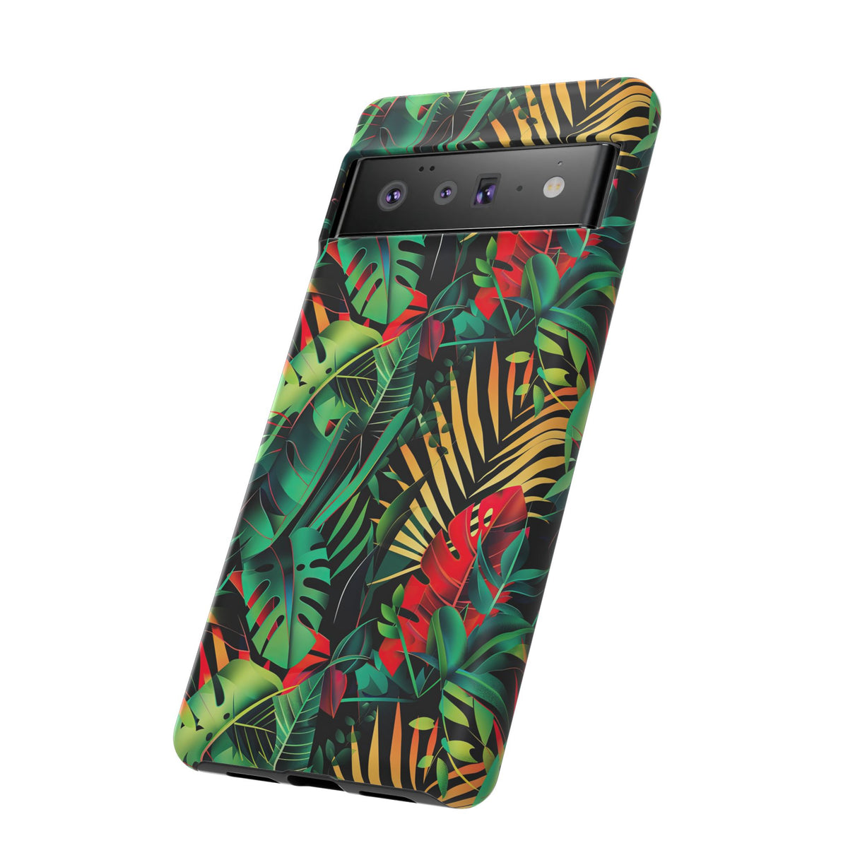 Jungle Collage Phone Case – Vibrant & Durable Nature-Inspired Protection