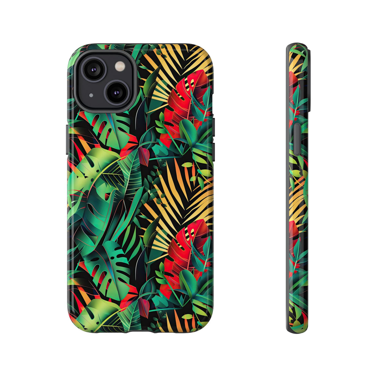 Jungle Collage Phone Case – Vibrant & Durable Nature-Inspired Protection