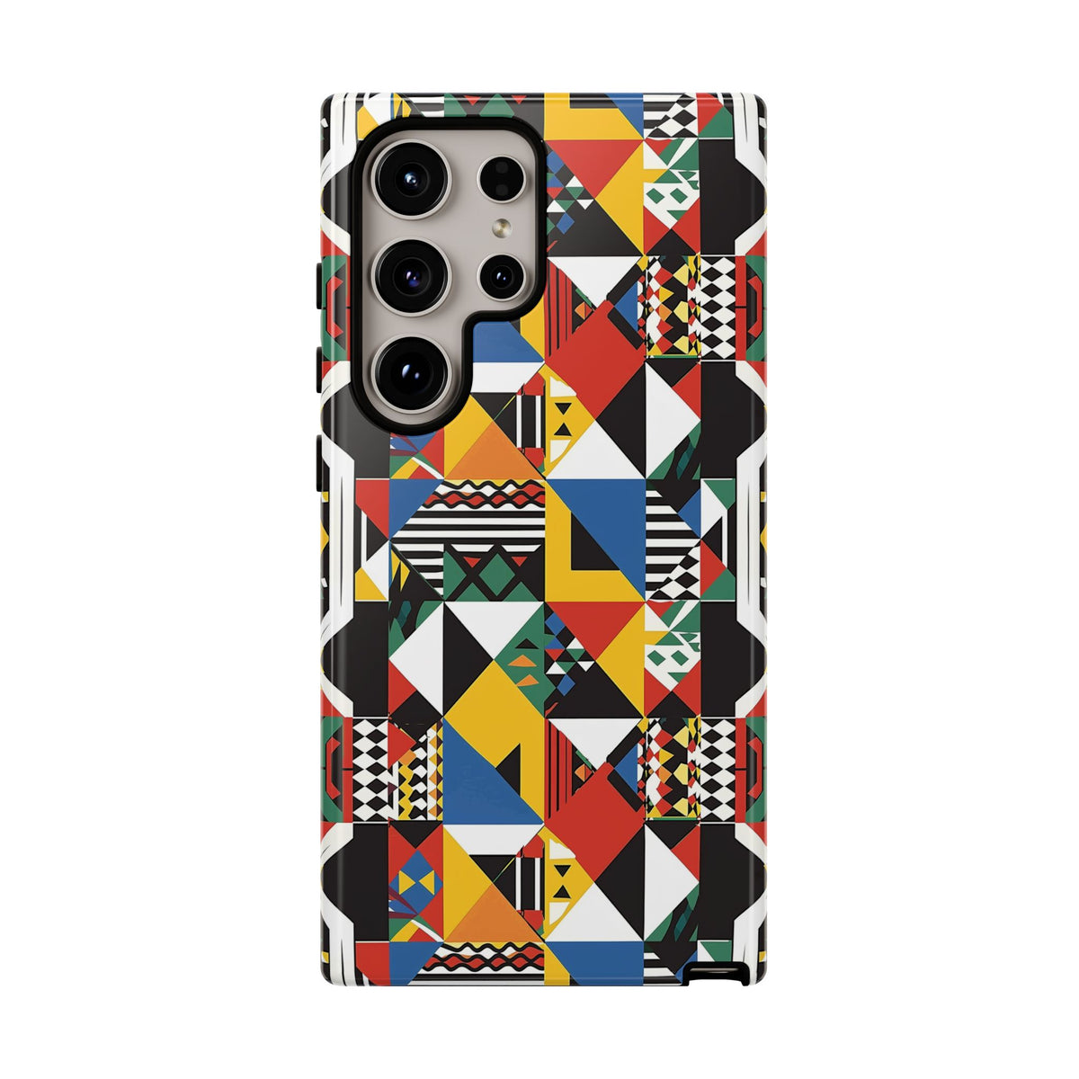 Stylish African Pattern Phone Case – Unique and Vibrant Protection 182