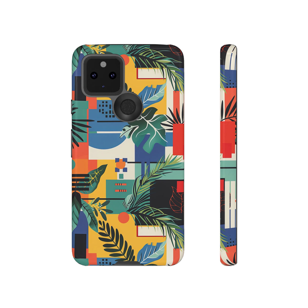 Jungle Collage Phone Case – Vibrant & Durable Nature-Inspired Protection