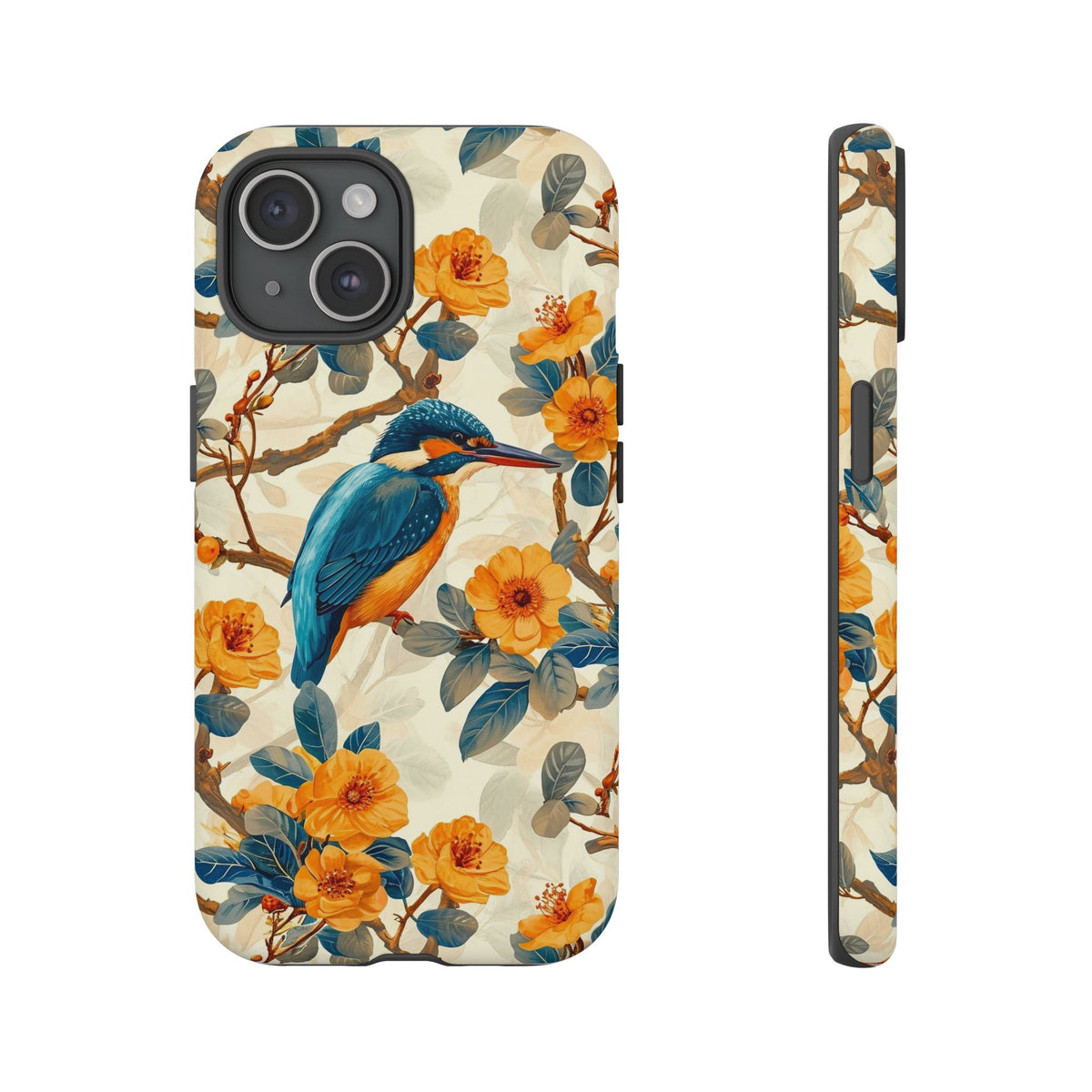 Birds Seamless Pattern Phone Case – Elegant and Timeless Avian Design