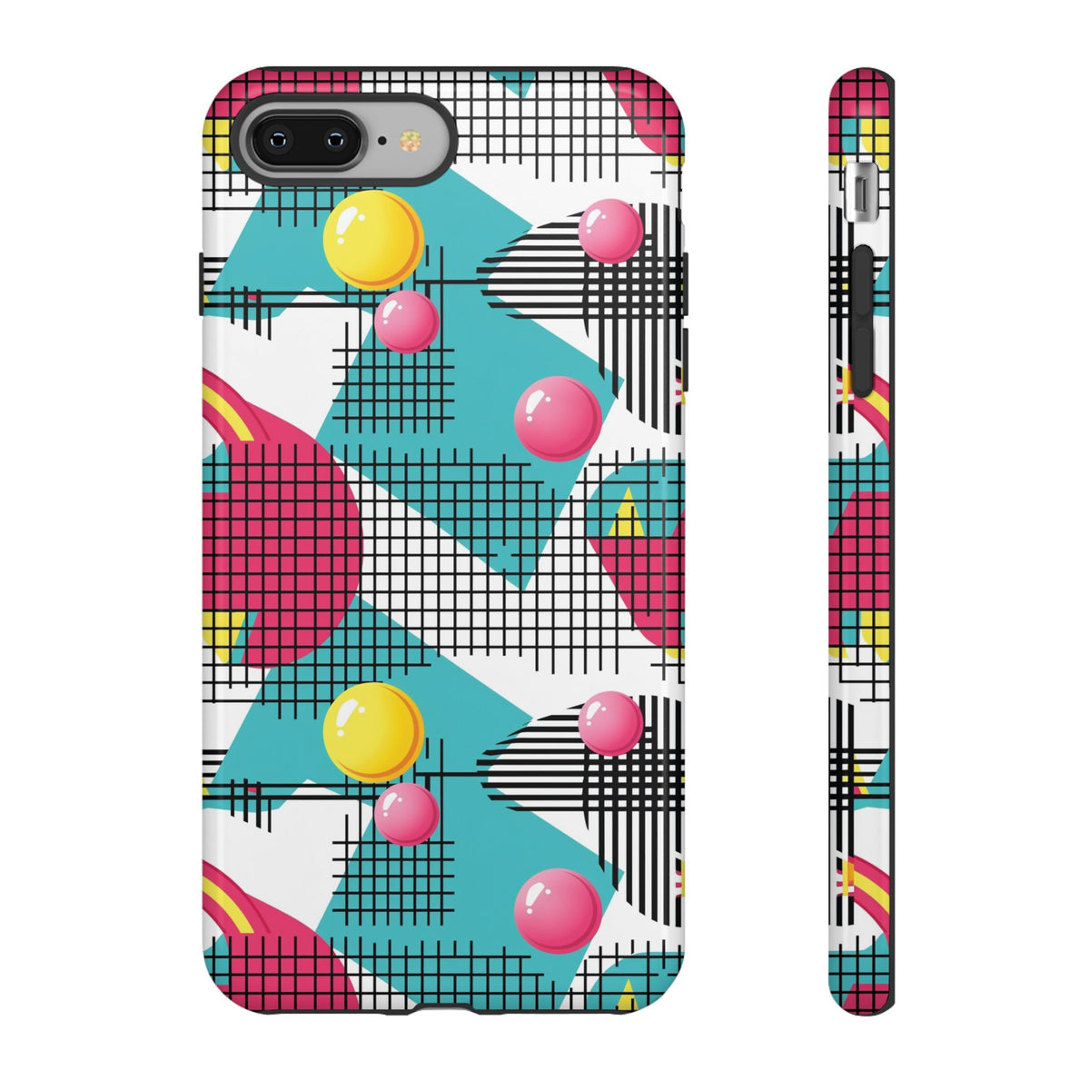 Retro 80s Seamless Phone Case – Vintage Style Meets Modern Protection 161