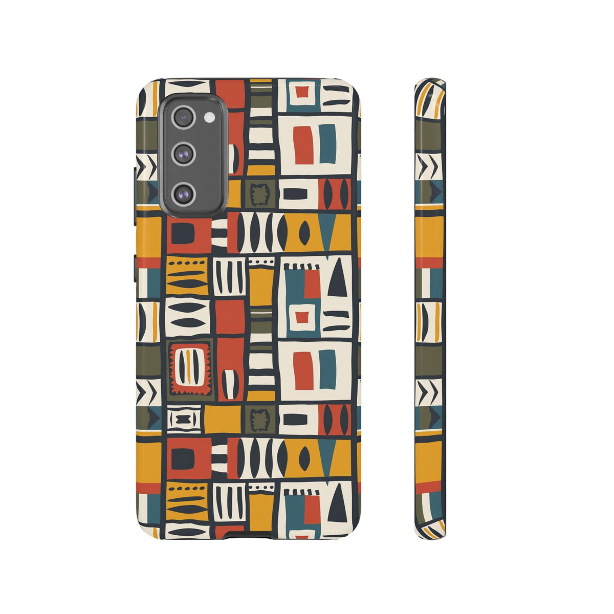 Stylish African Pattern Phone Case – Unique and Vibrant Protection 013