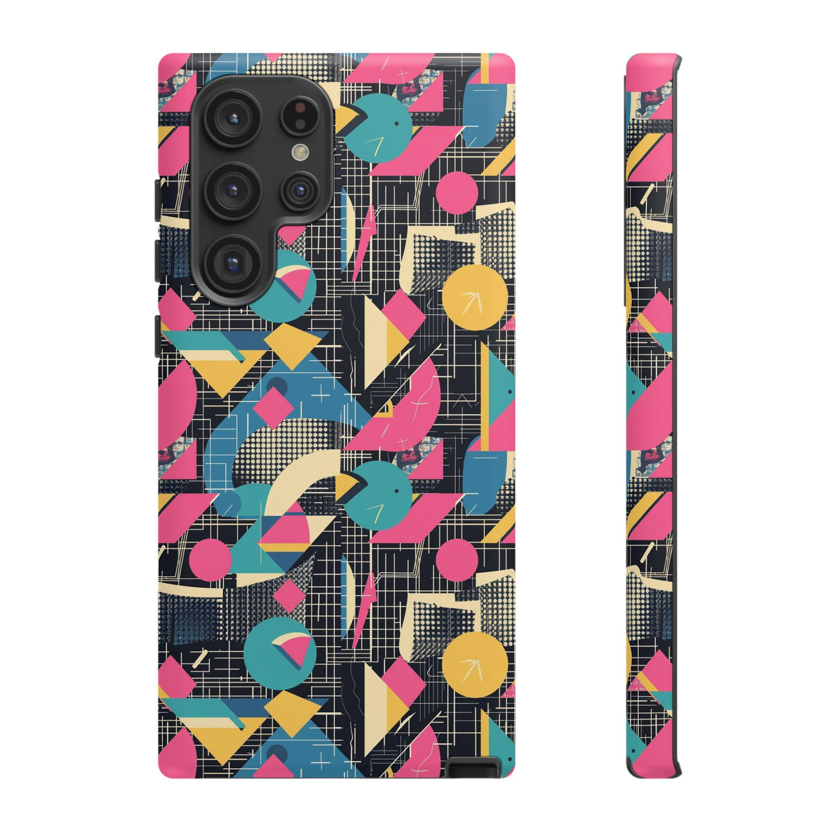 Retro 80s Seamless Phone Case – Vintage Style Meets Modern Protection 266