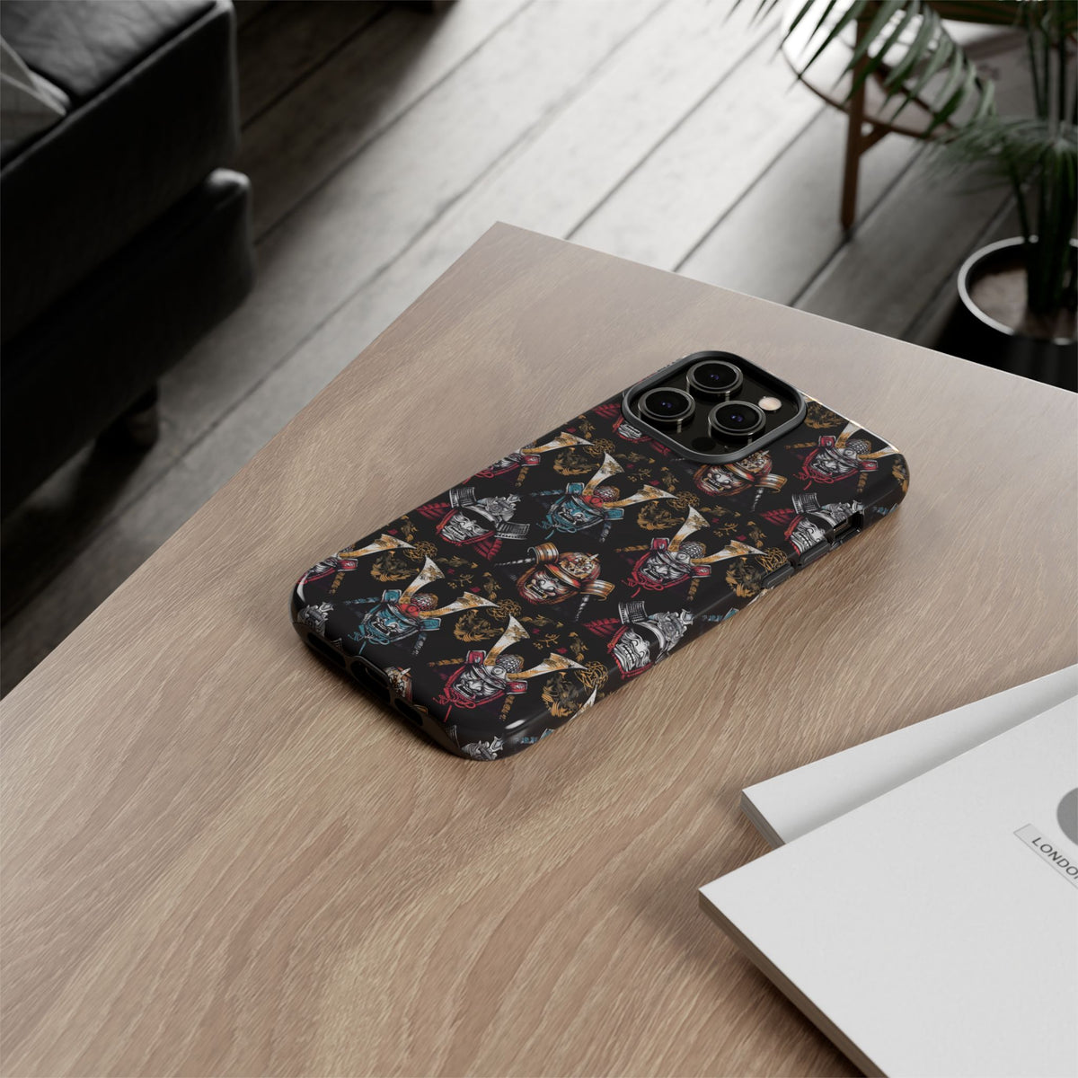 Japanese Pattern Phone Case – Elegant & Timeless Design for Your Phone 454