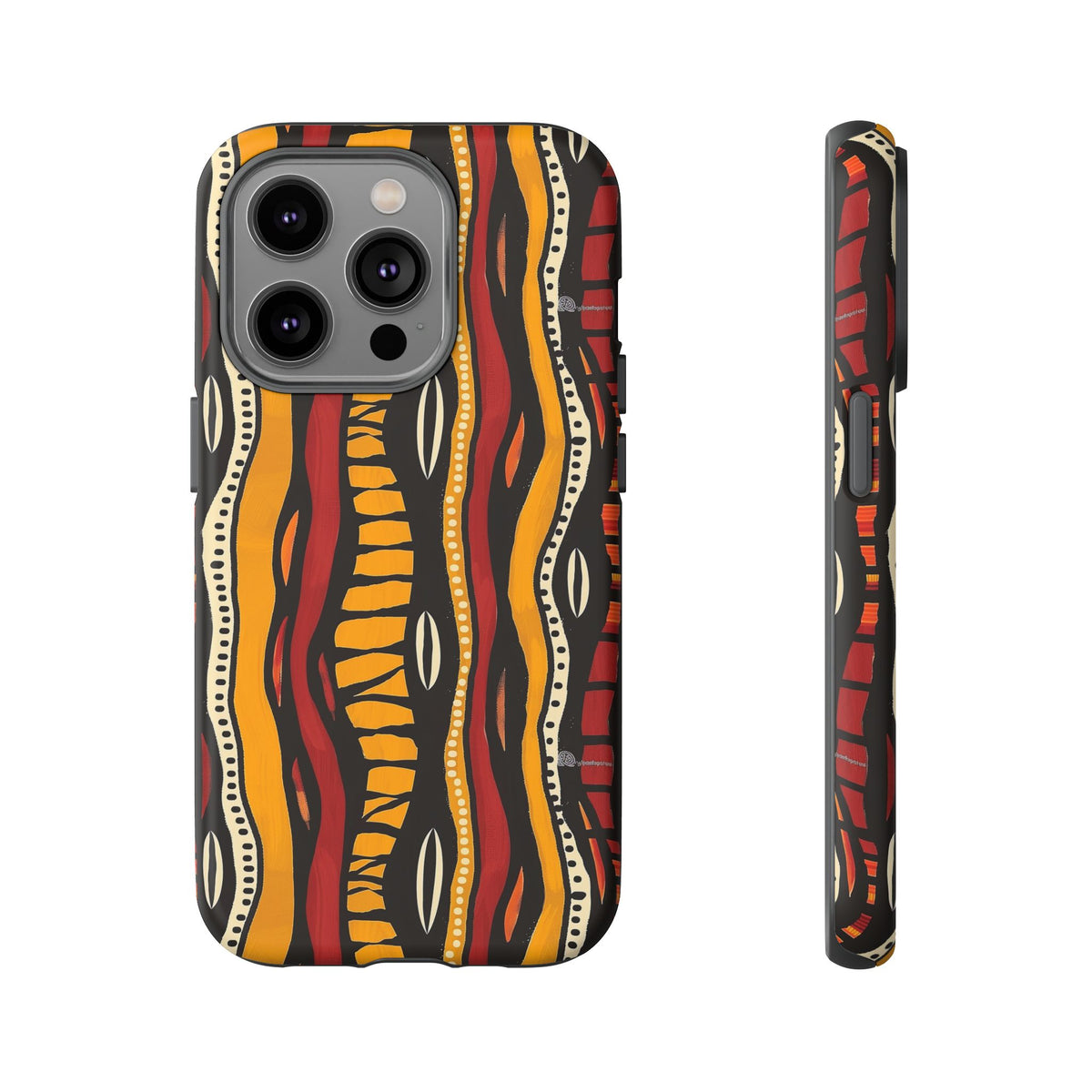 Stylish African Pattern Phone Case – Unique and Vibrant Protection 199