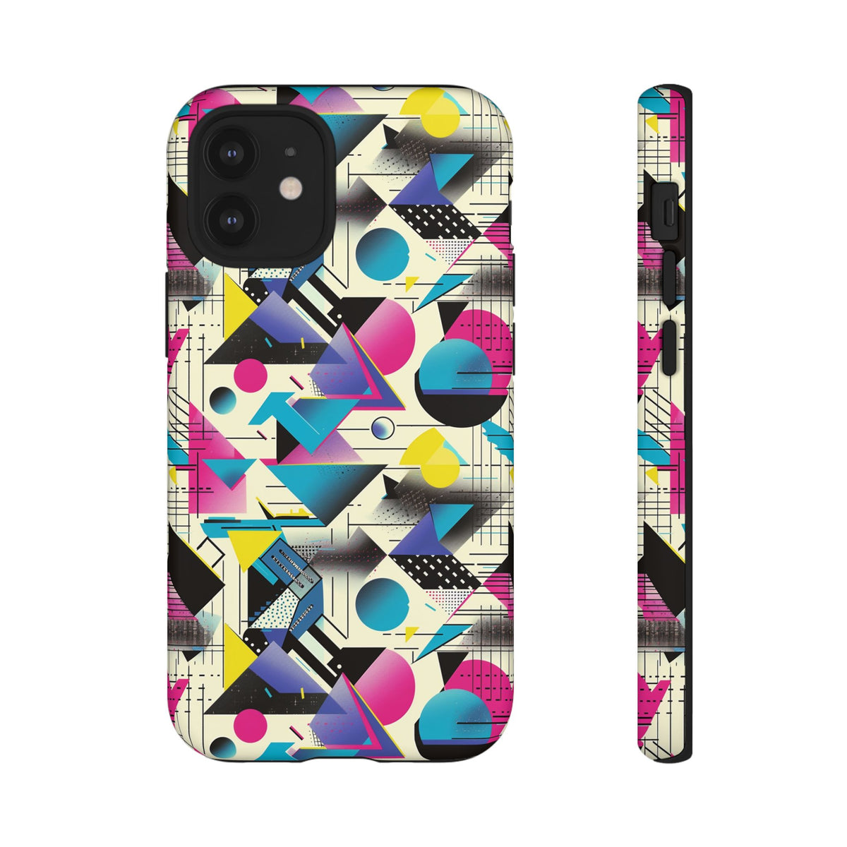 Retro 80s Seamless Phone Case – Vintage Style Meets Modern Protection 202