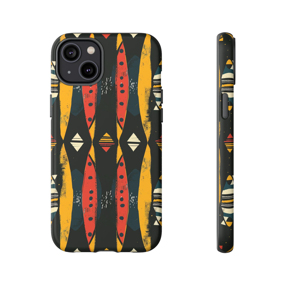 Stylish African Pattern Phone Case – Unique and Vibrant Protection 156