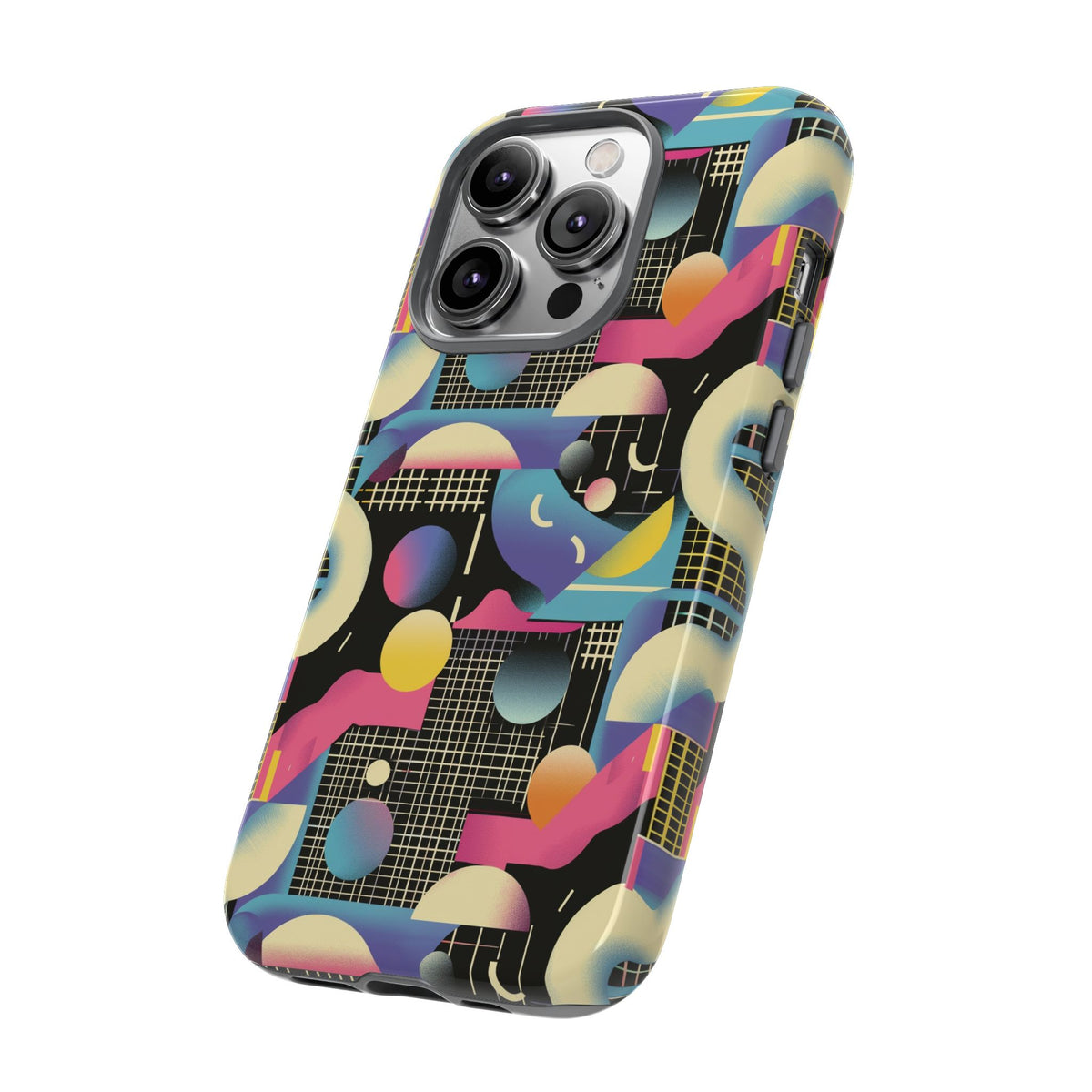 Retro 80s Seamless Phone Case – Vintage Style Meets Modern Protection 227