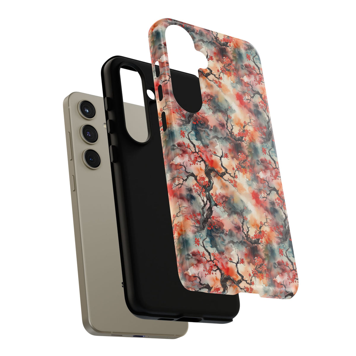 Japanese Pattern Phone Case – Elegant & Timeless Design for Your Phone 020