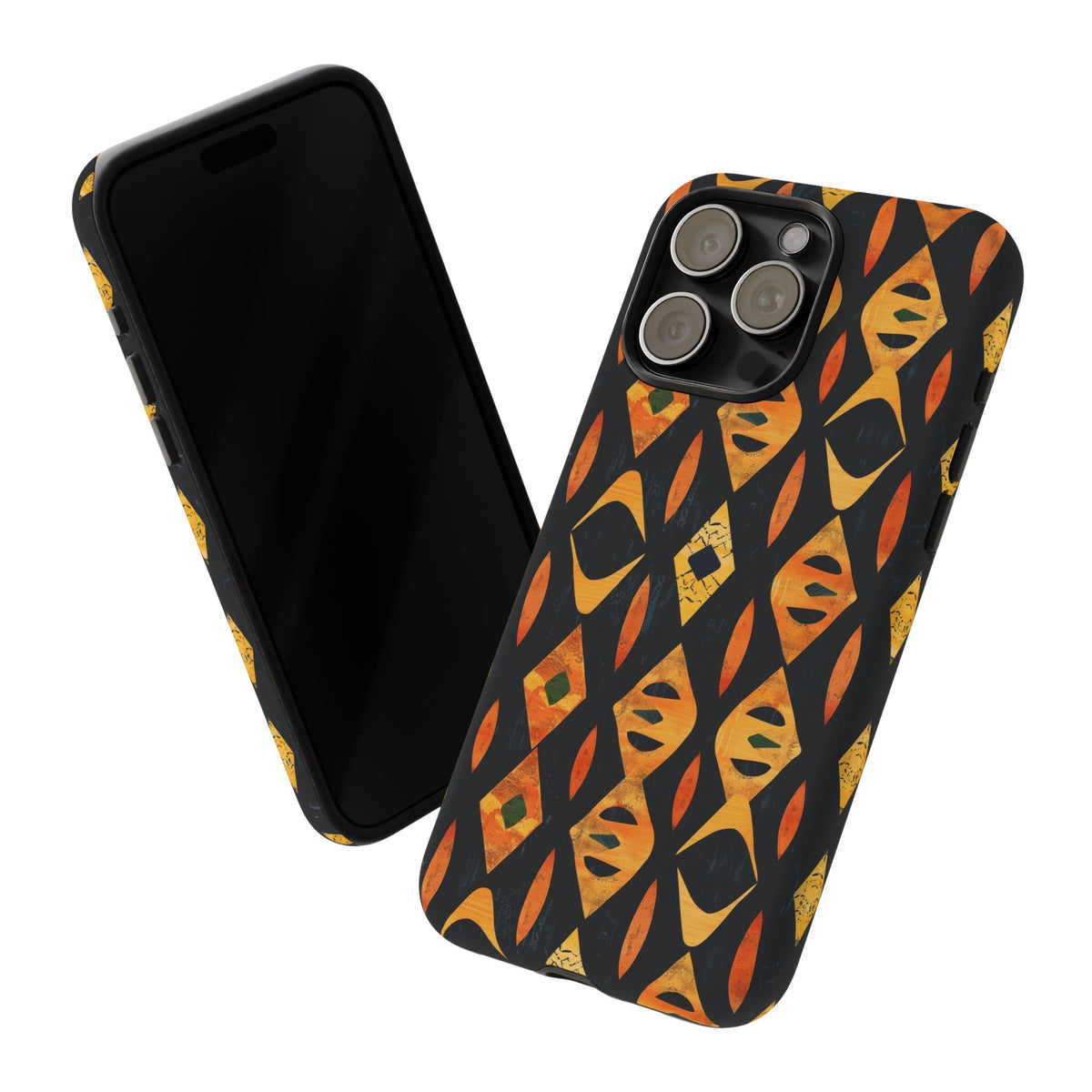 Stylish African Pattern Phone Case – Unique and Vibrant Protection 154