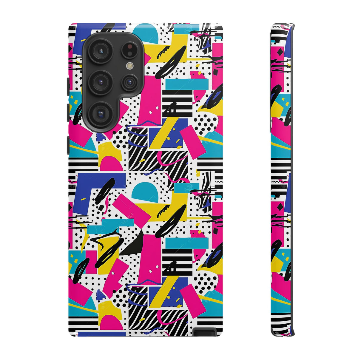 Retro 80s Seamless Phone Case – Vintage Style Meets Modern Protection 258