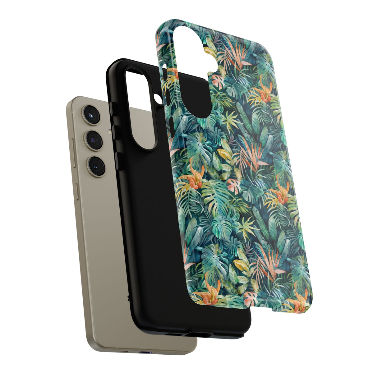 Jungle Pattern Phone Case – Exotic & Lush Design for Your Phone 333