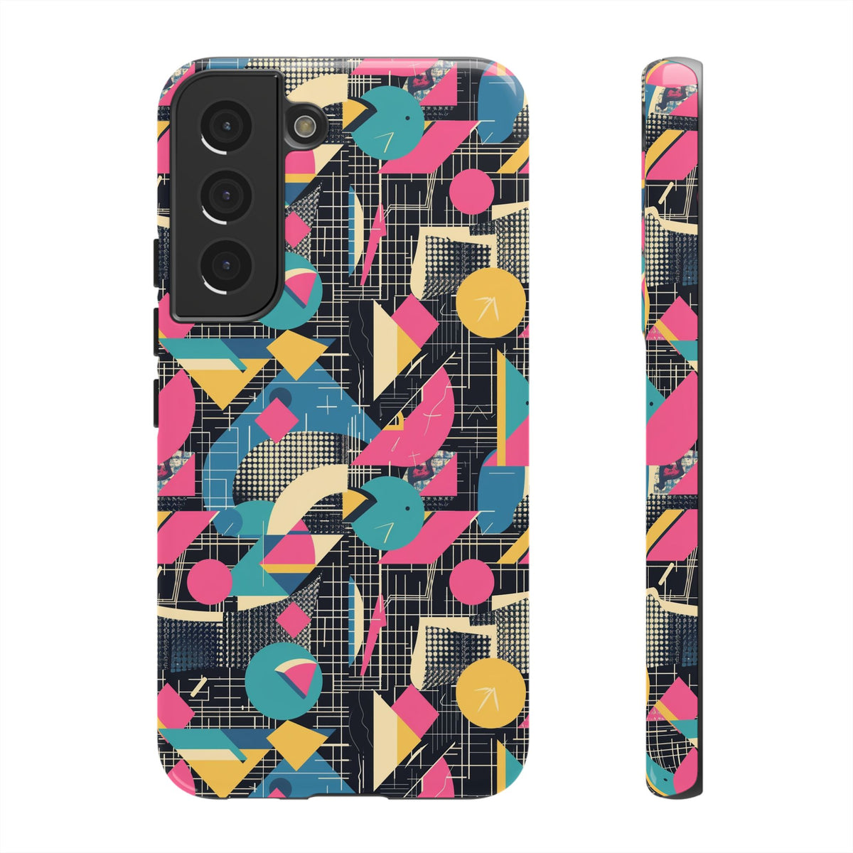 Retro 80s Seamless Phone Case – Vintage Style Meets Modern Protection 266